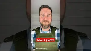 ☠️ Level 4 Plates with Condor plate carrier.  #bulletproof #plates #ballistics #rifle #prepper #guns