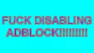 [22.02.2020] About disabling adblock