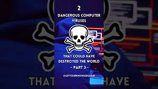 2 Dangerous Computer Viruses that could have destroyed the world - 3 #facts #viral
