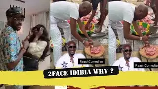 2Face Idibia Spotted Cutting Cow Meat in New Benin Market &ndash; Fans Shocked!