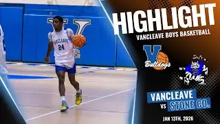 Vancleave High School @ Stone County Boys Basketball | Game Highlights 1/13/2026