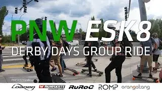 Boosted Board Seattle ESK8 Group Ride - Derby Days Event