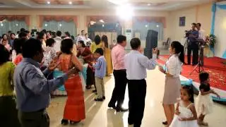 Cambodian wedding, dance, party