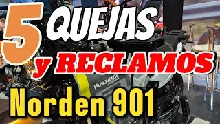 5 Principales QUEJAS y RECLAMOS Husqvarna Norden 901 Reclamaciones y disgustos