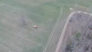 spreading fertilizer on winter wheat with Belarus 952.3 & Amazone ZA-X Perfect 1200 | 2021