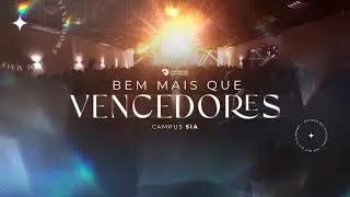 Culto Bem Mais que Vencedores • 15.01.2026 | 20h SIA