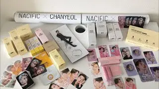 Massive NACIFIC x CHANYEOL Haul!!! Skincare, Makeup, Photocards♡