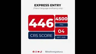 Express Entry Draw #365 | CRS 446 | French Language Proficiency Only | Sept 4, 2025