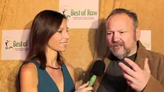 Best of Raw Awards 2012 Red Carpet Interviews: Dave Conrardy and Amber Zuckswert