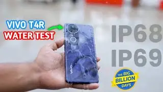 vivo t4r 5g water test || vivo t4r waterproof test