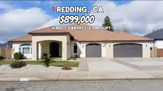 $850k  Modern House Tour In Redding CA!