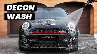 Mini Cooper JCW Decon Wash — наружная мойка автомобиля (часть 1)