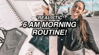 6AM *PRODUCTIVE * WINTER MORNING ROUTINE | My healthy & productive habits 2021