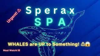 SPA Coin On Chain Analysis REVEALS Something BIG! ⚠️  | Sperax Price Prediction