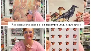 Box septembre 2025 &laquo;&nbsp;l&rsquo;automne&nbsp;&raquo;