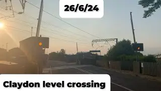 Claydon level crossing (Suffolk) 26/6/24
