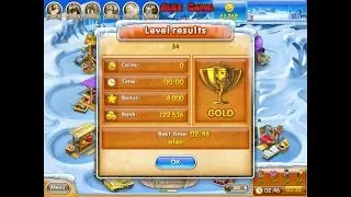 Farm Frenzy 3 Ice Age (level 34) only GOLD Веселая ферма 3 Ледниковый период (уровень 34) Золото