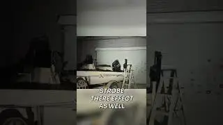 Insane Brightness! Watch This Strobe Flashlight Demo!