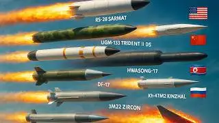 Los 10 Misiles M&aacute;s Peligrosos del Mundo | Actualizaci&oacute;n 2025