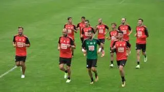 PRIMER ENTRENAMIENTO DE LA S D EIBAR EN ATXABALPE EN 4K Alberto