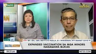 Balitalakayan | Interview with Ret. Maj. Gen. Restituto Padilla Jr., Spokesman, NTF against COVID-19