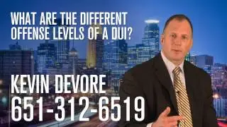 What are the different offense levels of a DUI in Minnesota?