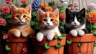 CUTE AI KITTEN VIDEO ❤️🥰 AI CAT VIDEO 💗 BABY CAT PICTURES 💖 CUTE KITTEN IMAGES💞 #cattales #catfunny