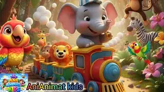 Humpty train elephantsongs | Colour  songs | Lattets Rhyme Epi- 5 | Ani Animat Kids & Nursery Rhymes