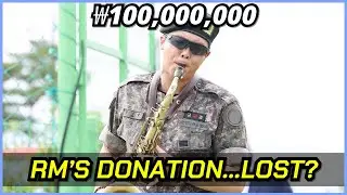 RM из BTS пожертвовал 100 миллионов вон. Куда ушли деньги?