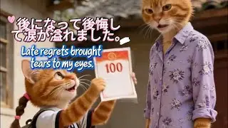 Late regrets brought tears to my eyes.後になって後悔して涙が溢れました。
