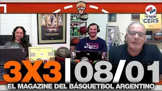 3x3 🏀 GIMNASIA (CR) venció a PLATENSE + Previa de los CUATRO partidos + STATS de Liga | 08-01