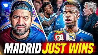 VIN&Iacute;CIUS JR STUNNER! Real Madrid Strike First vs Benfica | UCL First Leg Reaction