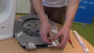 GEORGES WC-Sitz Montage / Installationsvideo / how to
