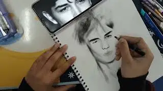 My first dubbing video #sketch mini vlog 