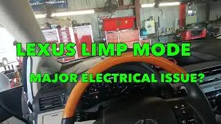 LEXUS RX330, BATTERY DIED, LIMP MODE ELECTRICAL ISSUE...