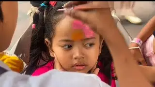 Chloe face painting