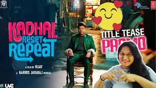KRR TITLE TEASE REACTION | HARRIS JAYARAJ | DIRECTOR VIJAY | MADUMKESH | JIYA SHANKAR | MS BHASKAR