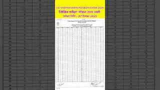 cg vyapam amin patwari exam 2025 modal answer जारी | amin patwari exam answer key