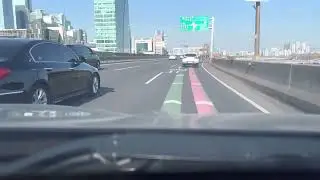 ASMR Driving at afternoon - Songpa, Han river, Seoul, Korea 송파 - 영동대교