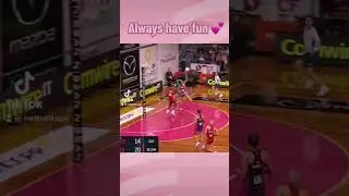 Netball Shorts - Shamera Stirling Thunderbirds #netball #supernetball #highlights #shorts