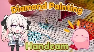 【Handcam】Introducing my latest crafting addiction: diamond painting!【Cosmia】