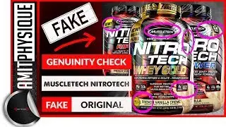 Fake Muscletech Nitrotech 100% Whey Gold | Nitrotech FAKE or Genuine