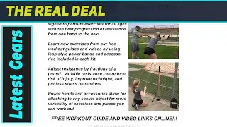 Elite Athlete Heavy Power Band Kit: Precision Strength Anywhere!