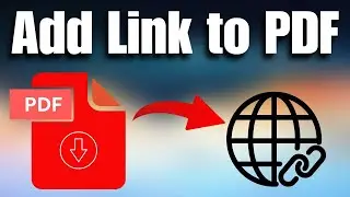 Add Link To Pdf File | Add Location Link In Pdf | How To Insert Links In Pdf | Pdf Me Kaise Dale