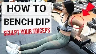 HOW TO | Bench Dips - 3 Variations From Beginner To Advanced