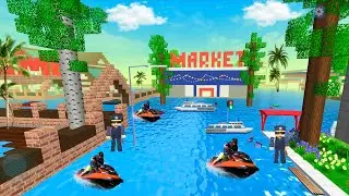 INSANE FLOOD TAKES OVER THE MARKET CITY 😱🚨 POLICE ON JET SKIS!