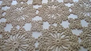 Uncinetto Crochet Ccentro Tavolo  Catenella