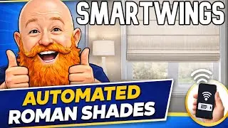 Elevate Your Home: Smartwings Motorized Roman Shades (The Aesthetic Smart Home Move)