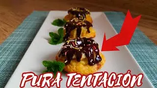 🍰 Pequeños PLACERES de la vida😍Mini BIZCOCHOS de mascarpone con baño de CHOCOLATE 