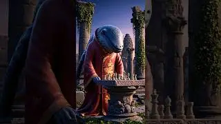 👑 The Grandmaster of the Ruins: A Game of Timeless Strategy ♟️#youtubeshorts #shorts #viral #cute